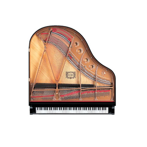 Piano Acustico Baby Grand, Polished Ebony