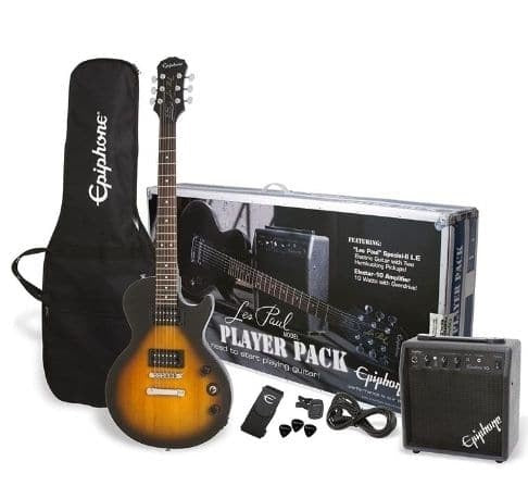 Pack-Guitarra Eléctrica Les Paul Special II, Vintage Sunburst