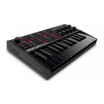Controlador MIDI Con USB Negro