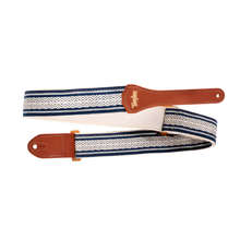 Correa para guitarra Academy de 2Plg  blanco/azul