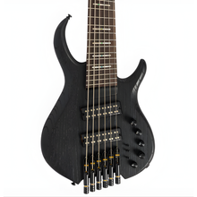 Bajo Eléctrico M6 headless 6 cuerdas, Negro Satinado