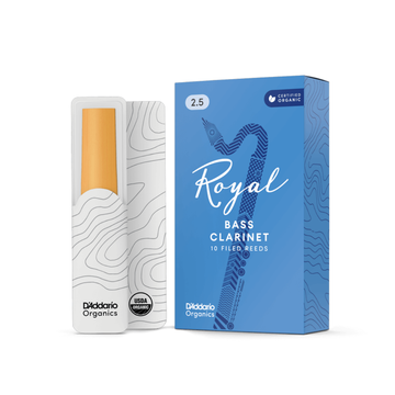 Caña para clarinete bajo N.2.5 Royal