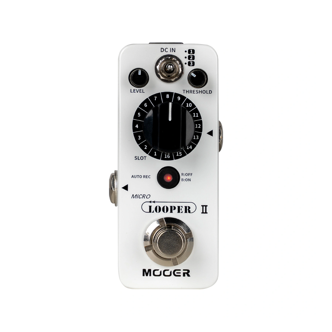 Pedal Para Guitarra De Grabación 9V, Micro Looper II