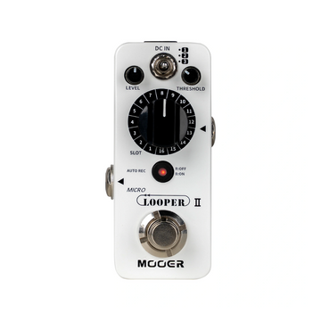 Pedal Para Guitarra De Grabación 9V, Micro Looper II