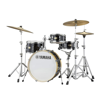 Batería Acústica Serie Stage Custom Hip 4 piezas Bombo 20 Plg - No Incluye Accesorios - Raven Black