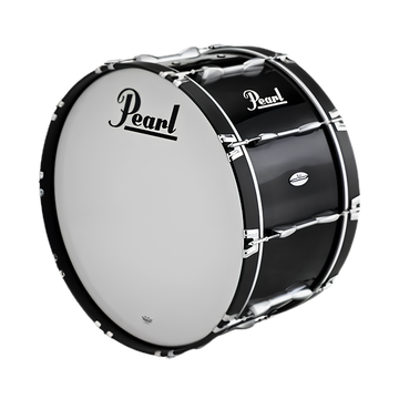 Bombo de marcha Pearl Finalist 24 Plg X 14 Plg - Negro
