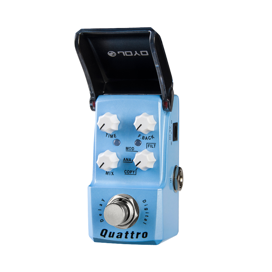 Pedal Quattro Digital Delay Para Guitarra Electrica
