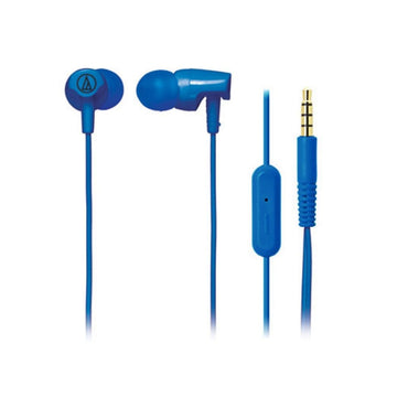 Audífonos In-Ear Con Micrófono Control Para Smartphone Azul
