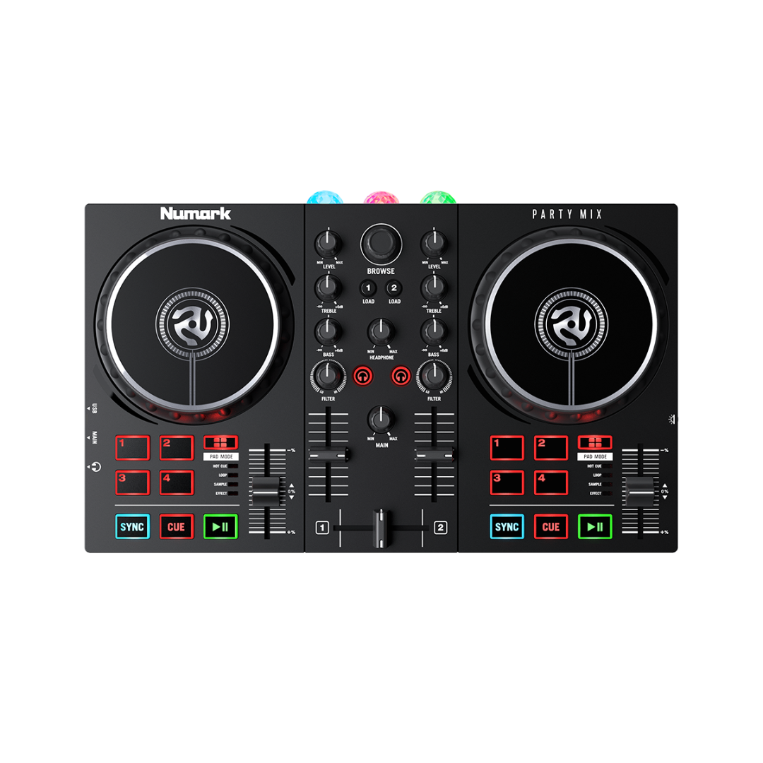 Controlador De DJ Party Mix - Numark - PARTYMIX | Cialfaro Controlador De DJ Party Mix - Numark - PARTYMIX | Cialfaro