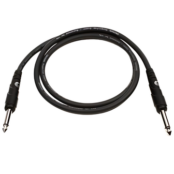 Cable Para Instrumento Plug 1/4 - 1/4 Plg 1 Pie Negro