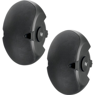 Altavoz Para Montaje, Doble, 2 Vías, Negro