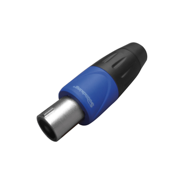 Conector Speakon De 4 Pines Para Bocina Azul