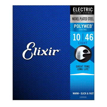 Juego De Cuerdas Para Guitarra Eléctrica Polyweb Light .010-.046