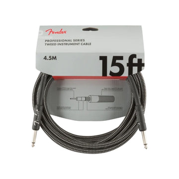 Cable Para Instrumento Profesional 15 Pies, Gray Tweed