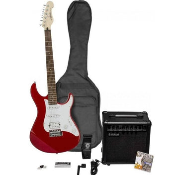Pack-Guitarra Eléctrica Con Amplificador y Accesorios - Rojo Metàlico