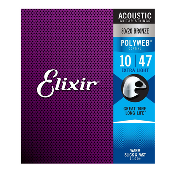 Juego De Cuerdas Para Guitarra Acústica Extra Light-.010-0.47