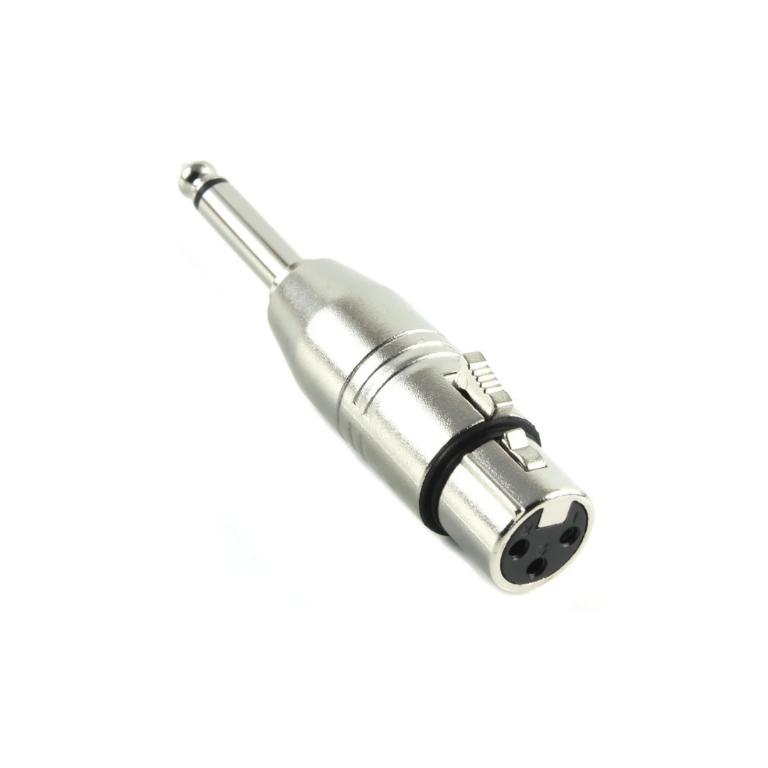 Conector XLR Hembra 1/4 De 3 Pines