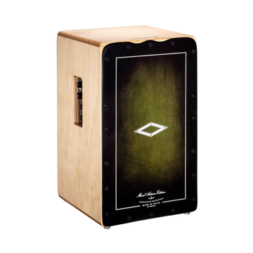 Cajón Flamenco Edición Artisan con Pickup, Linea Soleà, Dark Olive Burst