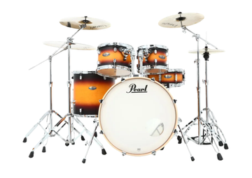 Batería Acústica Serie Decade Bombo 22 Plg - No Incluye Accesorios - Classic Satin Amburst