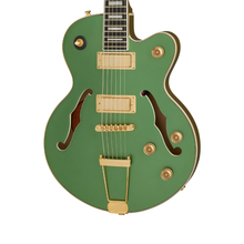 Guitarra Eléctrica Uptown Kat ES, Color Emerald Green Metallic