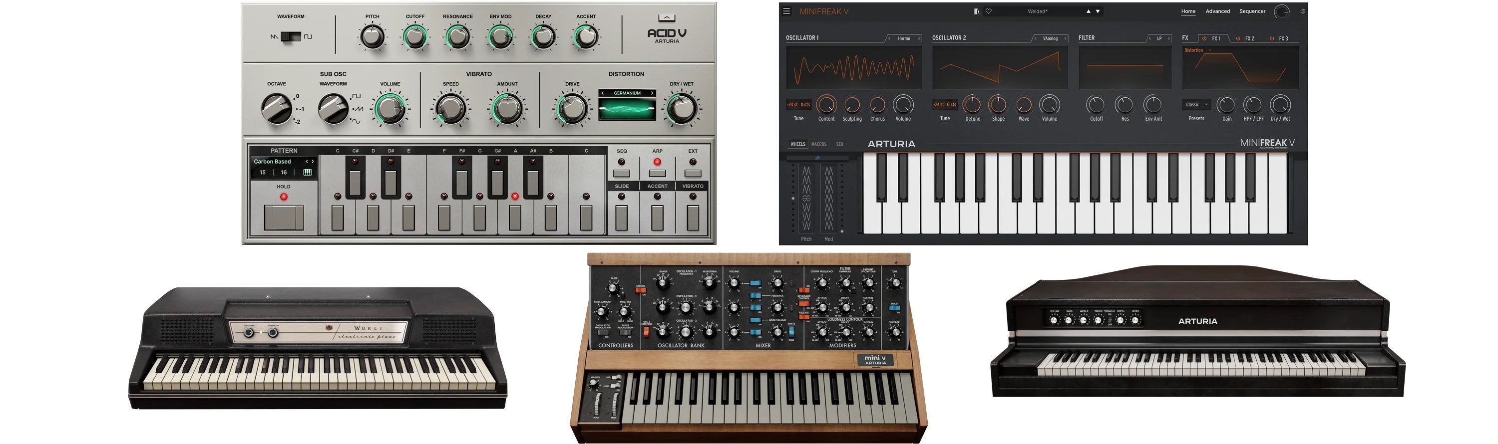 Teclados y Controladores MIDI Arturia | Compañía Alfaro Panamá