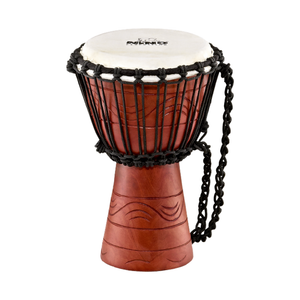 Djembe De Madera NINO-ADJ2-XS Water Rythm 7 Plg  Dark Natural