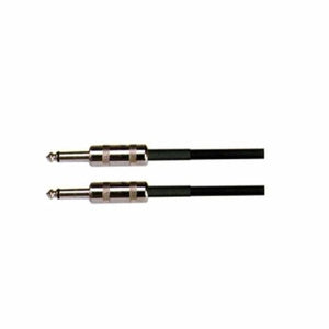 Cable Para Instrumento Plug 1/4 - 1/4 Plg 20 Pies Negro