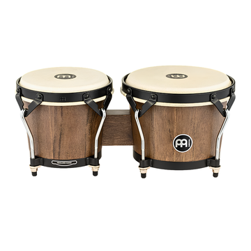 Bongós 6 3/4 Plg Y 8 Plg  Walnut Brown, Madera Tradicional