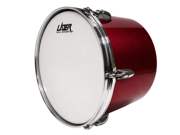 Tenor 14x10 Plg. Sin Aro Inferior, Rojo Vino