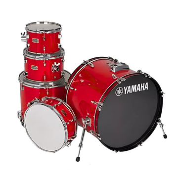 Batería Acústica Serie Rydeen Bombo 20 Plg  - No Incluye Accesorios - Rojo Candente