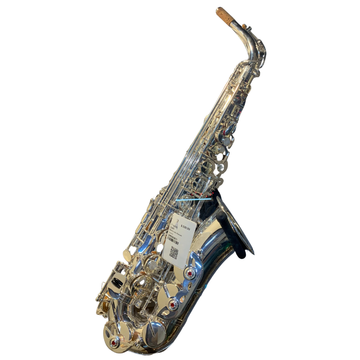 Saxofón Tenor Plateado
