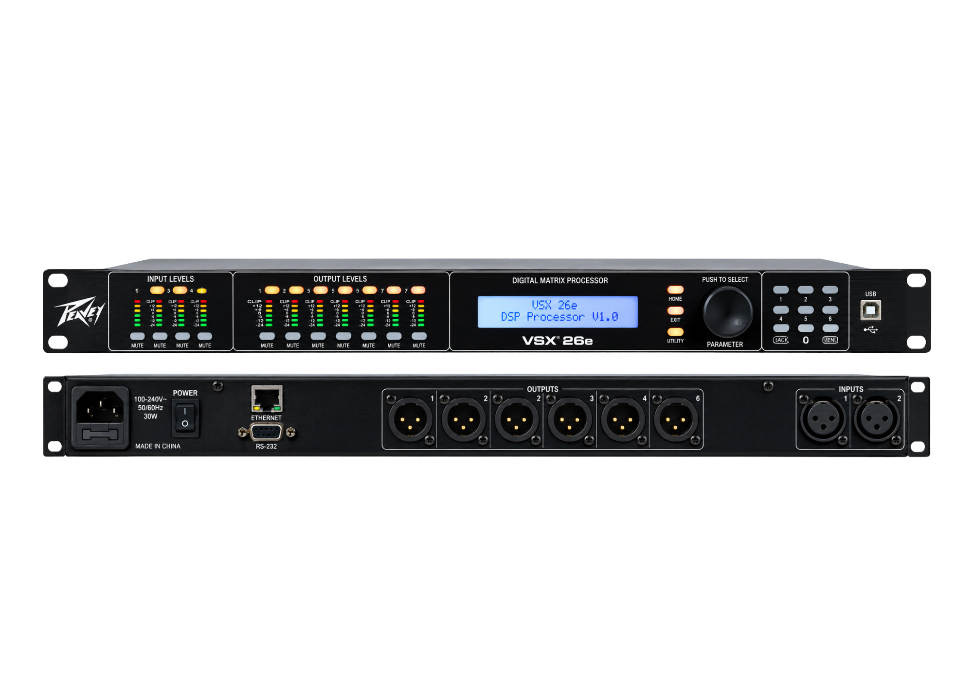 Procesador Digital De Audio - Peavey - Vsx26e | Cialfaro