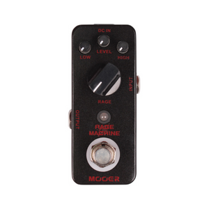 Pedal Para Guitarra De Distorsión 9 V 3.6 Plg x 1.7 Plg x 2 Plg Negro