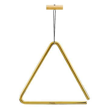 Triangulo 8 Plg Dorado