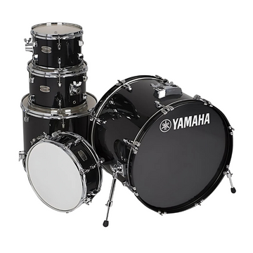 Batería Acústica Serie Rydeen Bombo 20 Plg - No Incluye Accesorios - Negro Escarchado