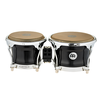 Bongós 6 3/4 Plg Y 8 Plg, Black High Gloss