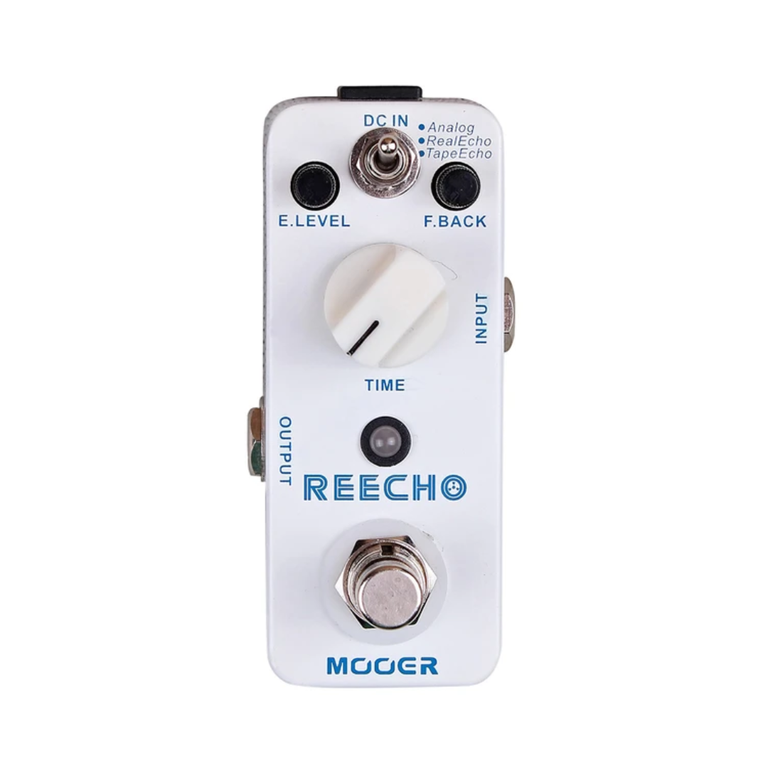 Pedal Para Guitarra Digital 9 V 93.5 Mm x 42 Mm x 52 MmBlanco