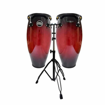 Juego De Congas  11 Plg  y 12 Plg Wine Red Burst