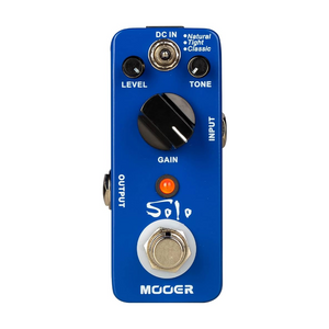 pedal para guitarra Pedal Para Guitarra De Distorsión 9 V 3.6 Plg X 1.7 Plg X 2 Plg Azul E