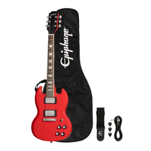 Pack de Guitarra Eléctrica Power Players SG Lava Red