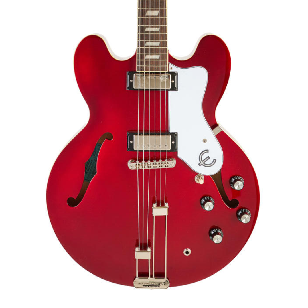 Guitarra Eléctrica Semi-Hollowbody Cereza