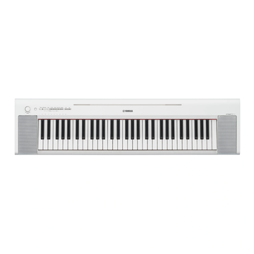 Teclado Digital 61 Teclas, Blanco