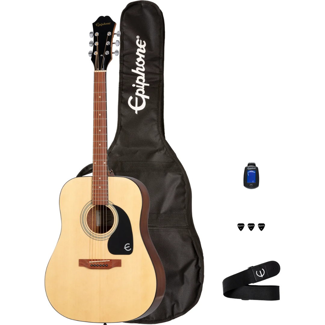 Pack-Guitarra Acústica Songmaker Natural