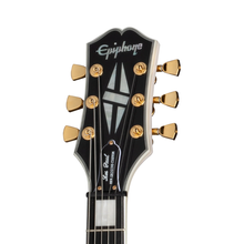 Guitarra Eléctrica Matt Heafy Les Paul Custom Origins incluye estuche rigido, Color Bone White