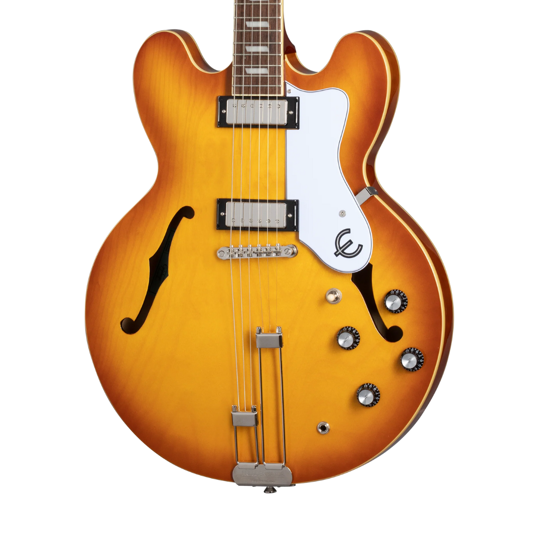 ギター Epiphone Riviera  Tan Guitarra Eléctrica Riviera, Color Royal Tan - Epiphone - EORRTNH1
