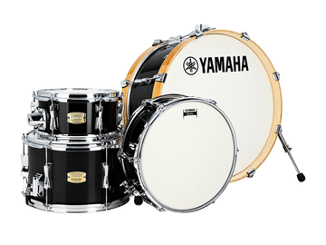 Batería Acústica Serie Stage Custom Hip 4 piezas Bombo 20 Plg - No Incluye Accesorios - Raven Black