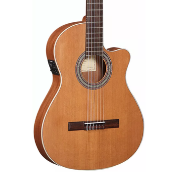 Guitarra Electroacústica Cuerdas Nylon Natural