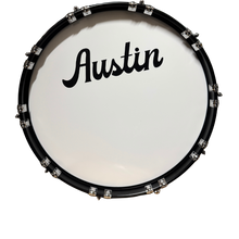 Bombo 18"x14" con Arnés y Maceta – Blanco