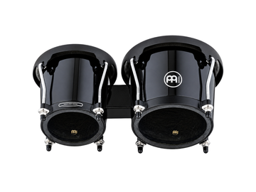 Bongós 6 3/4 Plg Y 8 Plg, Black High Gloss