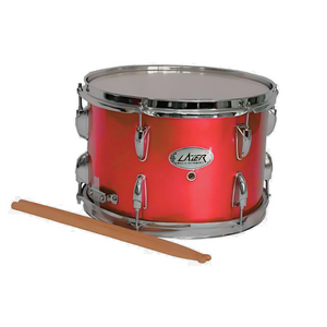 Caja Redoblante 12 x 8 Plg Con Bolillo Y Correa - Rojo